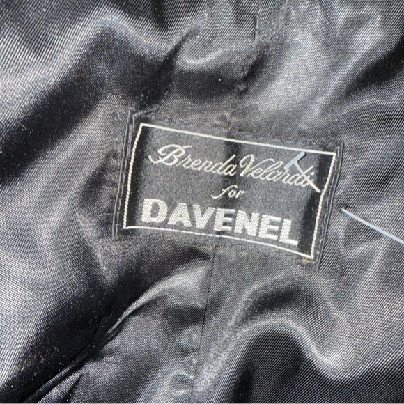 Vintage Black Fringe Suede Jacket - Picture 6 of 8